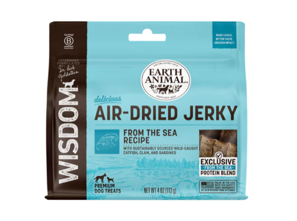 Wisdom Air Dried From the Sea Jerky, 4oz