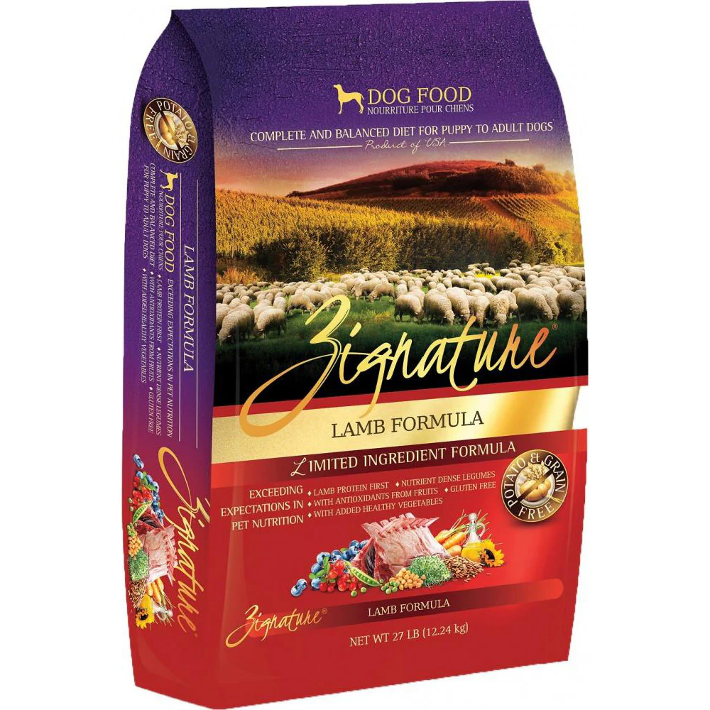 Zignature Lamb Formula Dog Food, 12.5 LB