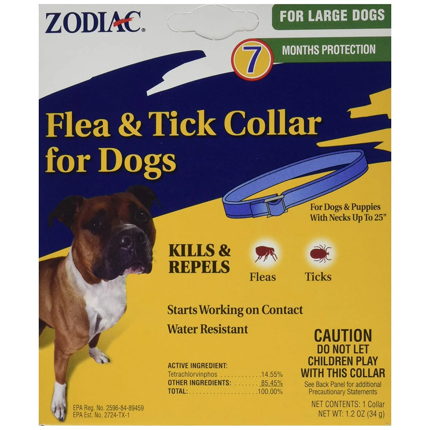 Zodiac Flea & Tick Dog Collar, 26"