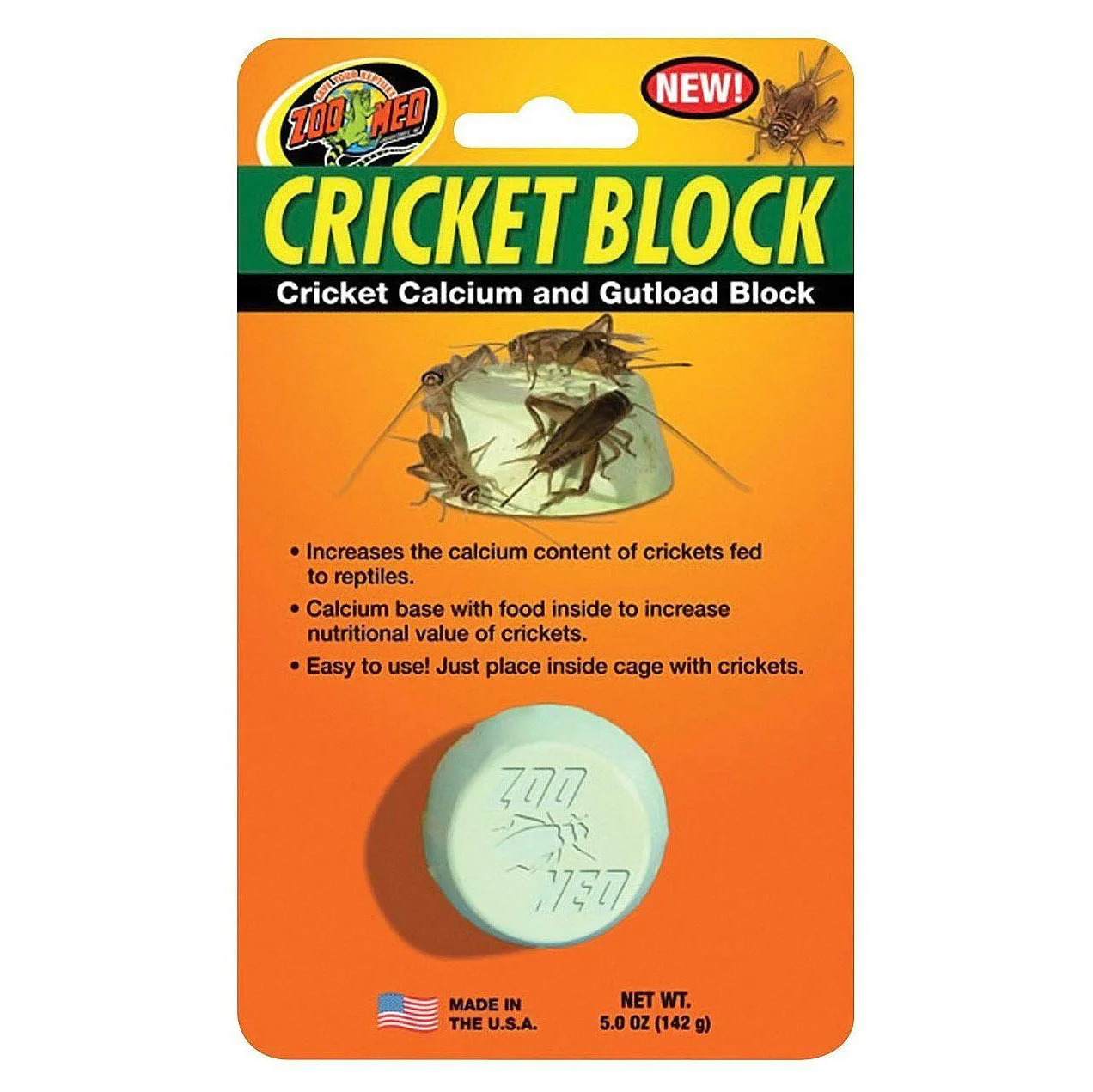 Zoo Med Cricket Calcium Food Block