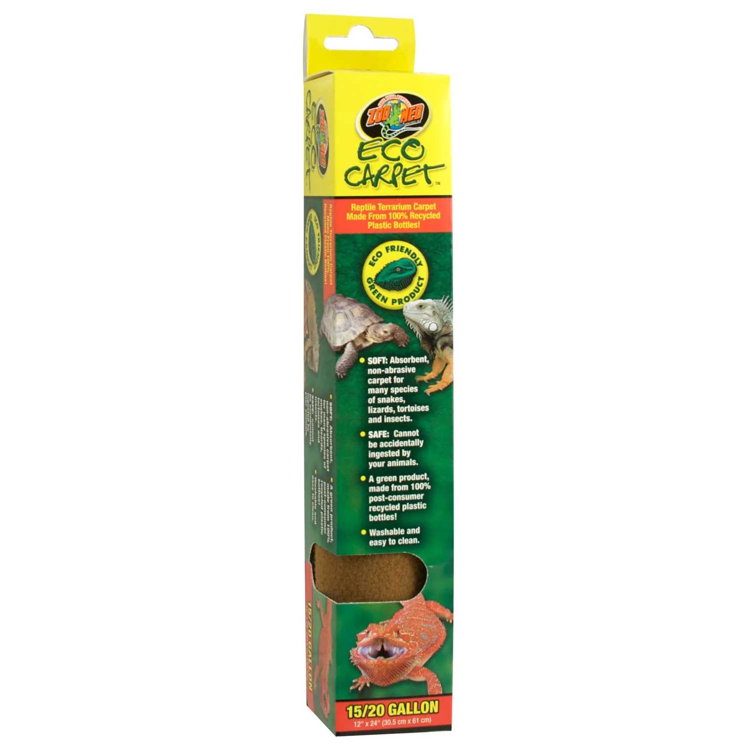 Zoo Med Eco Carpet, 12X24, 15 GAL.