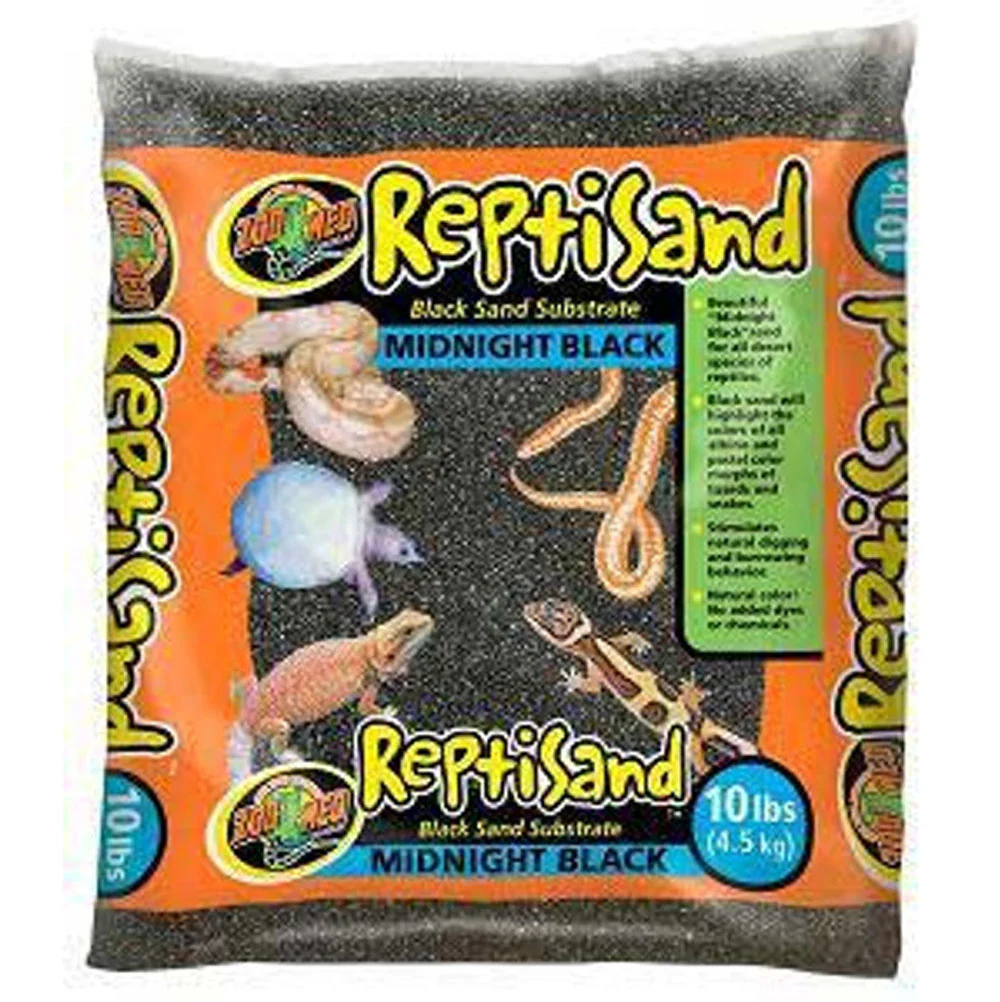 Zoo Med, Reptisand Midnight Black, 10 lb.